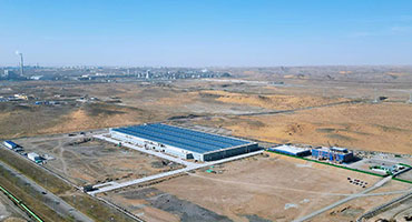 贝盛中卫基地3GW（一期）智能制造工厂N Power Pro组件首片成功下线